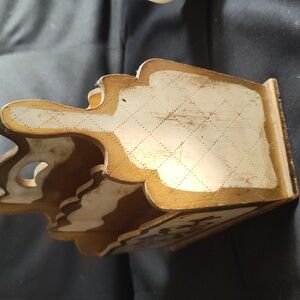 Red ♥️ And Gold 🪙"Best In Home Party" Posh Pick Antique Wooden Holders